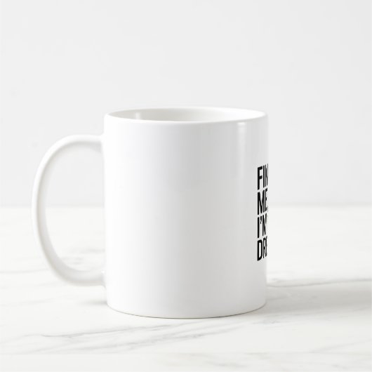 フィンチ・ミー、ドリーミング コーヒーマグカップ (左)