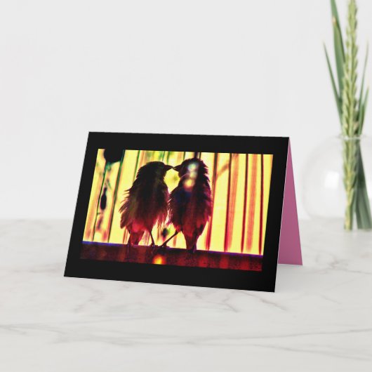 フィンチ・ラブ カード (正面)