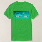 フィンテック頭が切れるコンセプトとしてのPhone Banking Online Tシャツ (デザイン正面)