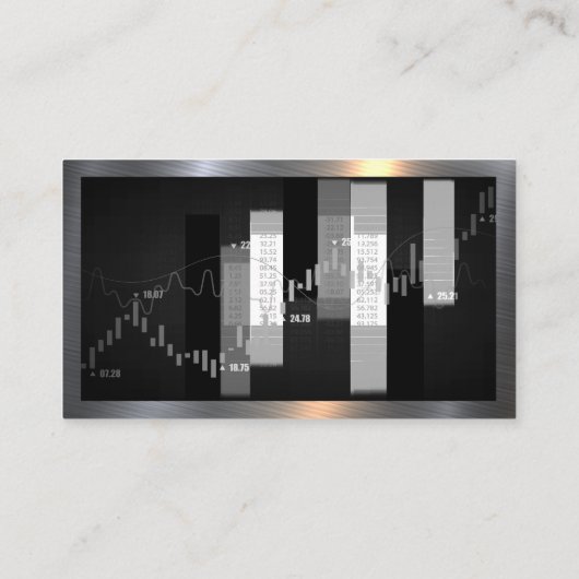 フィンテック | Stocks Finance名刺 名刺 (裏面)