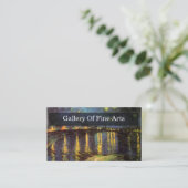 フィンドアートギャラリーヴァンゴッホテーマ 名刺 (スタンド正面)