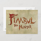 フィンブル・ザ・ハンター ポストカード (正面/裏面)