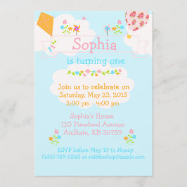 フィンホイール·エアバルーン凧花の招待 招待状