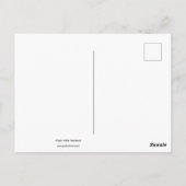 フィンランドおみやげポストカードのご挨拶 ポストカード (裏面)