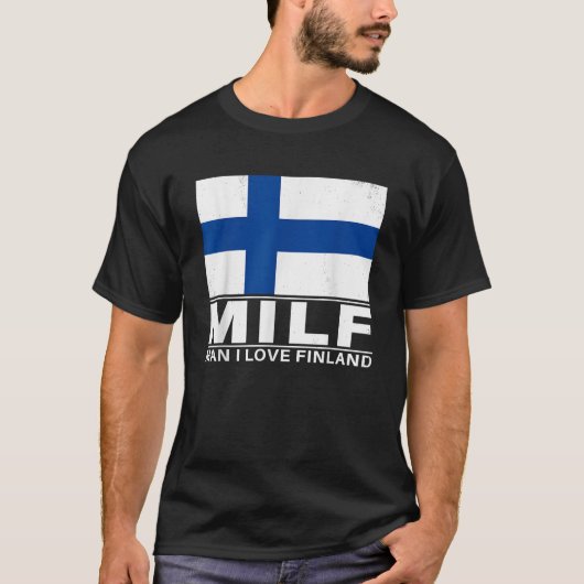 フィンランドが大好きな人 Tシャツ (正面)