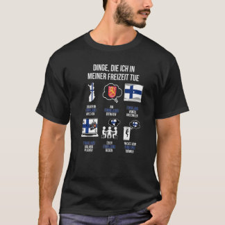 フィンランドことわざことわざフリータイムフィンランドフィンランド Tシャツ