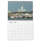 フィンランドとエストニア2026カレンダー カレンダー (2月 2027)