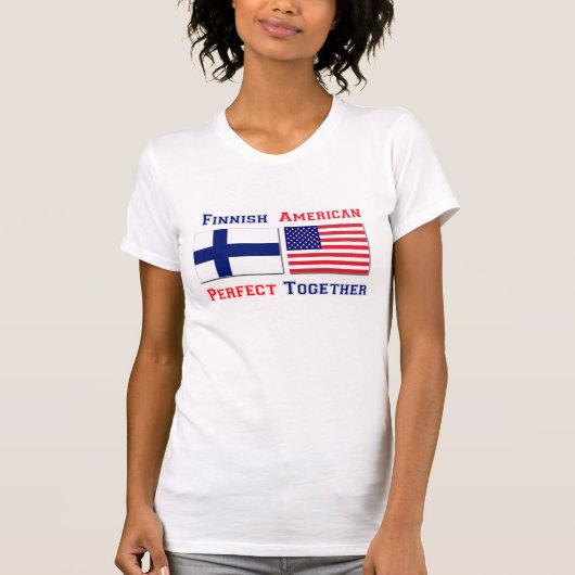 フィンランドのアメリカは完成します Tシャツ (正面)