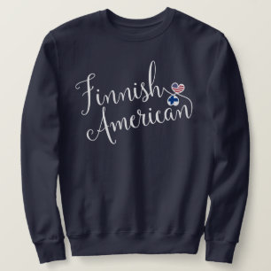 フィンランドのアメリカ人のEntwintedのハートのスエットシャツ スウェットシャツ