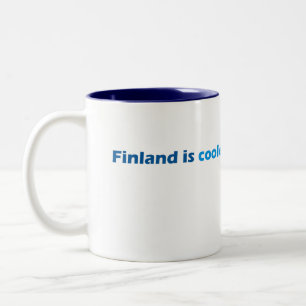 フィンランドのクールなマグ ツートーンマグカップ