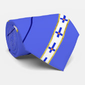 フィンランドのストライプな旗 ネクタイ (ロール)