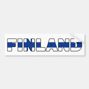 フィンランドのバンパーステッカー バンパーステッカー