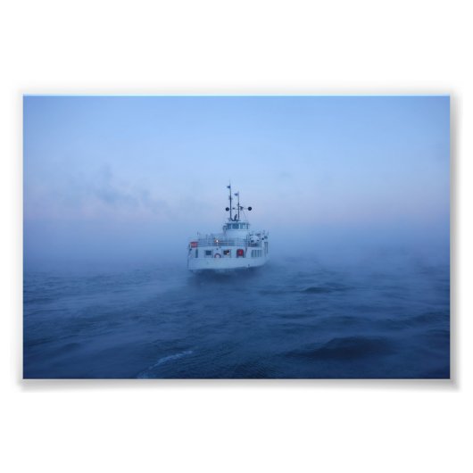 フィンランドのヘルシンキにあるスオメンリンナフェリーの写真プリント フォトプリント            (正面)