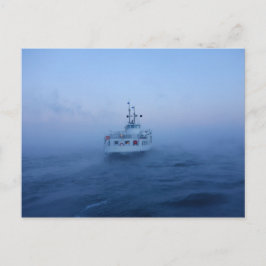 フィンランドのヘルシンキのSuomenlinnaフェリー ポストカード