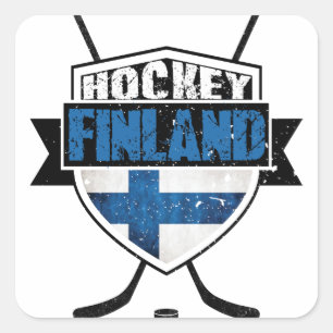 フィンランドのホッケーの盾Suomi スクエアシール