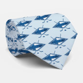 フィンランドのホッケー国旗のロゴSuomi Tie ネクタイ (ロール)