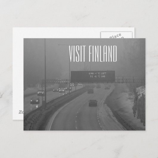 フィンランドのポストカードを訪問 ポストカード (正面/裏面)
