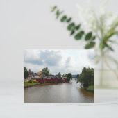 フィンランドのポルヴォーにある赤い倉庫 ポストカード (スタンド正面)