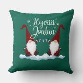 フィンランドのメリークリスマスフィンランドギフトティヒバジュ クッション (正面)