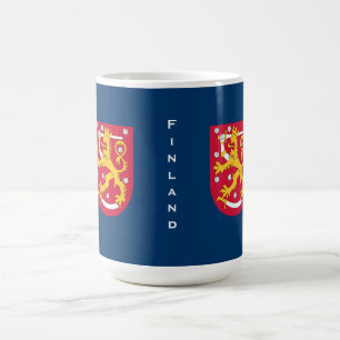 フィンランドのライオンのマグ コーヒーマグカップ