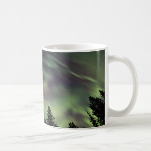 フィンランドのラプランドのオーロラのborealis コーヒーマグカップ