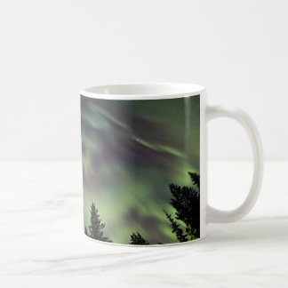 フィンランドのラプランドのオーロラのborealis コーヒーマグカップ
