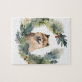 フィンランドのラプンドクリスマスリースフェスティバルカップ ジグソーパズル (横)