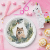 フィンランドのラプンドクリスマスリースフェスティバルカップ ペーパープレート (パーティー)