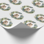 フィンランドのラプンドクリスマスリースフェスティバルカップ ラッピングペーパー (角)