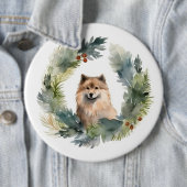 フィンランドのラプンドクリスマスリースフェスティバルカップ 缶バッジ (インサイチュ)