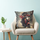 フィンランドのラプンドドッグオートバイクリスマス クッション (椅子)