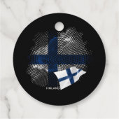 フィンランドの国旗 フェイバータグ (裏面)