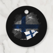 フィンランドの国旗 フェイバータグ (正面)