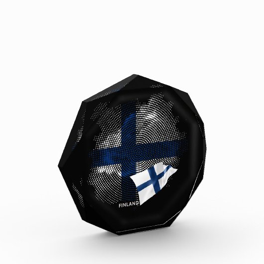 フィンランドの国旗 フォトブロック (左)