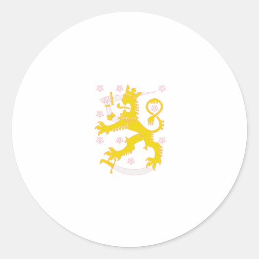 フィンランドの国章 ラウンドシール (正面)