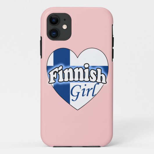 フィンランドの少女 Case-Mate iPhoneケース (裏面)