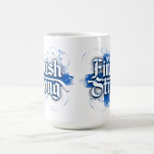 フィンランドの強い(ホッケー) コーヒーマグカップ (中央)