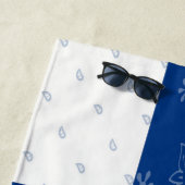 フィンランドの旗のビーチタオル ビーチタオル (インサイチュ)