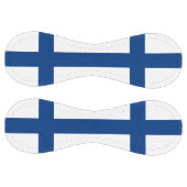 フィンランドの旗を持つ愛国的ソフトボール ソフトボール (パネル)