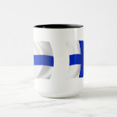 フィンランドの旗マグカップ マグカップ (中央)