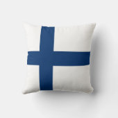 フィンランドの旗 クッション (裏面)