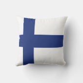 フィンランドの旗 クッション (裏面)