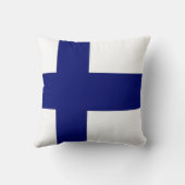 フィンランドの旗 クッション (裏面)