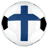 フィンランドの旗 サッカーボール (回転)