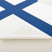 フィンランドの旗 シェルパブランケット (3/4)