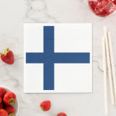 フィンランドの旗 スタンダードランチョンナプキン (インサイチュ)