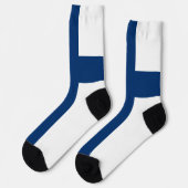 フィンランドの旗 ソックス (左)