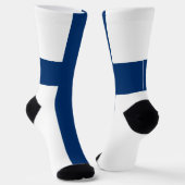 フィンランドの旗 ソックス (傾斜あり)