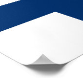 フィンランドの旗 ポスター (角)