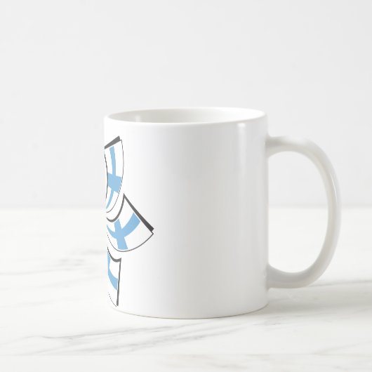 フィンランドの星 コーヒーマグカップ (右)